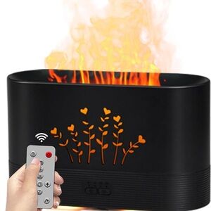 NWT LOVME Flame Diffuser, Remote Humidifier  300 mL Capacity for Large Rooms